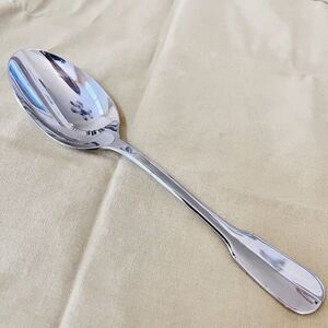 Sabatier 18/10 Stainless Tablespoon Serving Spoon Plain Fiddle Flatware